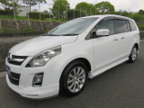 【中古車情報】マツダ MPV 2.3 23S 4WD TVナビ 後席フリップダウン エアロ の中古車詳細（走行距離：8万km、カラー：パールホワイト、販売地域：広島県広島市南区向洋本町）