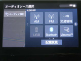 携帯電話とBlue Toothの連携により車の中でハンズフリー通話が可能です。