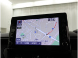 トヨタ純正ナビになります。とても使いやすいですよ。
