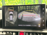 【パノラミックビューモニター】専用のカメラにより、上から見下ろしたような視点で360度クルマの周囲を確認することができます☆死角部分も確認しやすく、狭い場所での切り返しや駐車もスムーズに行えます。