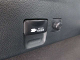非常時やキャンプなどに役立つAC100Vコンセント付きです。