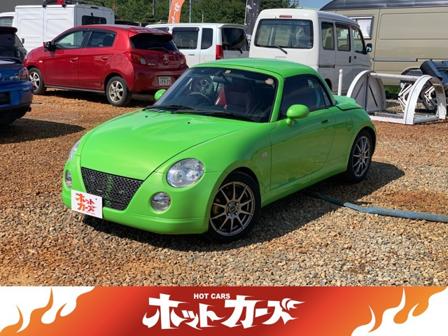 コペン アクティブトップ 5MT Aftermarketマフラー アルミホイール ロー