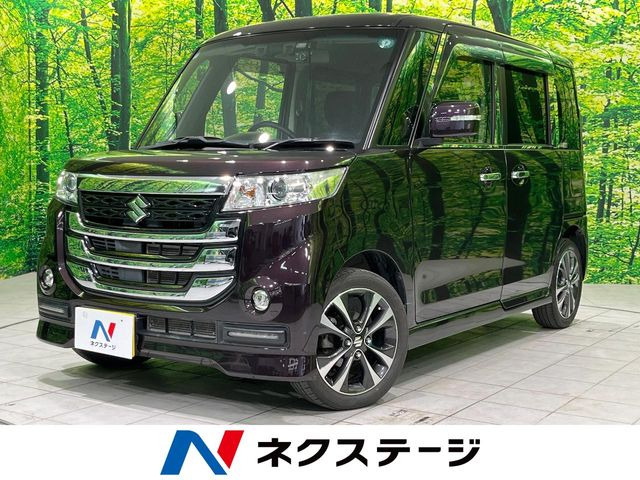 スペーシアカスタムZターボ デュアルカメラブレーキサポート