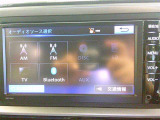 嬉しい装備です♪ワンセグTV・Bluetoothオーディオに対応しています!!