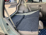 【シート】シートをすべて倒すとフラットで大容量の荷室の出来上がりです♪