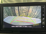 【バックカメラ】駐車時に後方がリアルタイム映像で確認できます。大型商業施設や立体駐車場での駐車時や、夜間のバック時に大活躍!運転スキルに関わらず、今や必須となった装備のひとつです!