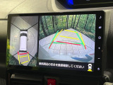 【パノラマモニター】専用のカメラにより、上から見下ろしたような視点で360度クルマの周囲を確認することができます☆死角部分も確認しやすく、狭い場所での切り返しや駐車もスムーズに行えます。