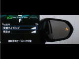 隣車線を走る車両をレーダーで検知し、ドアミラーでは確認しにくい後側方エリアに存在する車両に加え、急接近してくる車両も検知します。車両を検知するとドアミラーに搭載されたLEDインジケーターが点灯します。