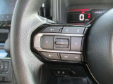 ステアリングオーディオスイッチ装備!ハンドルのスイッチでの操作ができます