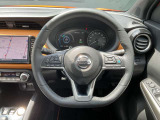 ちょうどいいサイズのハンドルです♪スイスイ運転できますよ♪