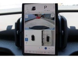 更に360°ビュー表示も可能です 車を上から見下ろしたように車外を確認できるため、一切の死角がない状態で駐車が可能です