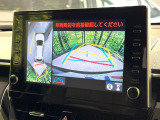 【パノラミックビューモニター】専用のカメラにより、上から見下ろしたような視点で360度クルマの周囲を確認することができます☆死角部分も確認しやすく、狭い場所での切り返しや駐車もスムーズに行えます。