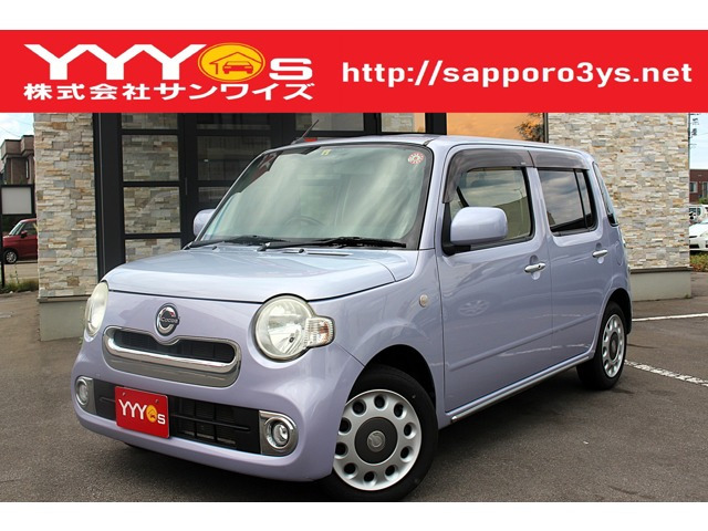 ミラココア X 4WD ユーザー買取直販・ガイドライン付きバック