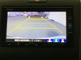 バックモニター付きで、車庫入れやバック時の後方確認をサポート。