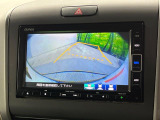 【バックカメラ】駐車時に後方がリアルタイム映像で確認できます。大型商業施設や立体駐車場での駐車時や、夜間のバック時に大活躍!運転スキルに関わらず、今や必須となった装備のひとつです!