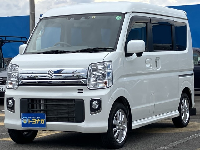 エブリイワゴンPZターボ ハイルーフ純正ナビ バックカメラ 純正ETC 前後ド
