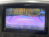 【バックカメラ】駐車時に後方がリアルタイム映像で確認できます。大型商業施設や立体駐車場での駐車時や、夜間のバック時に大活躍!運転スキルに関わらず、今や必須となった装備のひとつです!