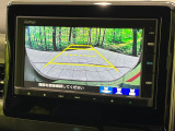 【バックカメラ】駐車時に後方がリアルタイム映像で確認できます。大型商業施設や立体駐車場での駐車時や、夜間のバック時に大活躍!運転スキルに関わらず、今や必須となった装備のひとつです!