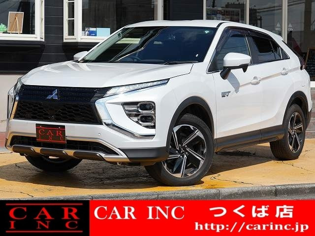 エクリプスクロスPHEV 2.4 G 4WD社外SDナビ 衝突軽減ブレーキ ステアリン