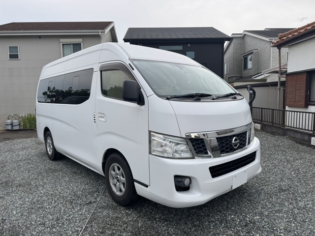 NV350キャラバンマイクロバス2.5 GX スーパーロング ワイド ハイルーフ ディーゼル