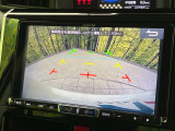 【バックカメラ】駐車時に後方がリアルタイム映像で確認できます。大型商業施設や立体駐車場での駐車時や、夜間のバック時に大活躍!運転スキルに関わらず、今や必須となった装備のひとつです!