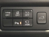 運転席回りのスイッチで安全装備のON/OFFも簡単に!