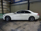 Sクラス S500 4マチック AMGライン (ISG搭載モデル) 4WD 黒革シート サンルーフ ブル...