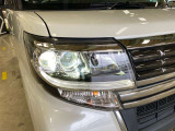 LEDヘッドライト装備で夜道もスッキリとした視界で安心して運転出来ます!