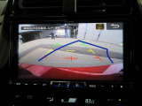 バックカメラで後方がリアルタイム映像で確認できます!商業施設や駐車場でのバック時、夜間のドライブでも安心です♪