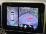 【全方位モニター用カメラ】専用のカメラにより、上から見下ろしたような視点で360度クルマの周囲を確認することができます☆死角部分も確認しやすく、狭い場所での切り返しや駐車もスムーズに行えます。