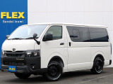 新車ハイエースバン「DX」ディーゼル4WD!キャンピングカーWoodVilageの入庫です♪普段使いも出来て駐車場所も選びません!初期コストも抑えられるのもハイエースのキャンピングカーの魅力です!