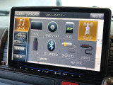 BluetoothやCD、TVなど使用可能で運転中も快適に過ごせます!!