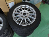 スタッドレスタイヤ&アルミホイールセットをお付けいたします!!横浜タイヤ アイスガード iG50plus 175/65R15
