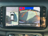 駐停車には便利なアラウンドビューモニター搭載。サイドモニターの切り替えも可能です。