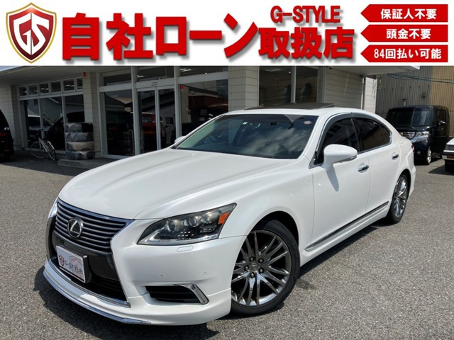 LS460 バージョンLサンルーフ・黒革パワーシート・モデリスタ