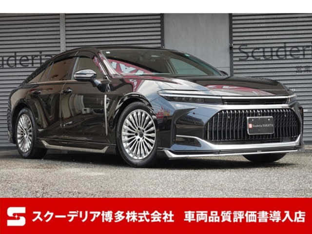 クラウン 2.5 Z ハイブリッド モデリスタエアロ パノラマルーフ 黒革シ