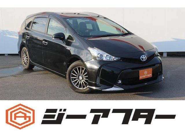 プリウスα 1.8 S チューンブラックII モデリスタ特別仕様車8型ナビTVBカメラETC