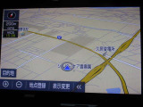 地図画面はこのように分かりやすく表示されます♪目的地を設定して快適なドライブにしましょう!