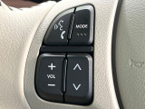 【ステアリングスイッチ】運転中、前方から目線をそらすことなく、オーディオ等の操作が可能な便利機能!安心&快適なドライブを演出してくれます♪