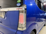 視認性がいいテールランプ。後続車にも存在をアピール