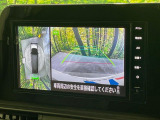 【アラウンドビューモニター】専用のカメラにより、上から見下ろしたような視点で360度クルマの周囲を確認することができます☆死角部分も確認しやすく、狭い場所での切り返しや駐車もスムーズに行えます。