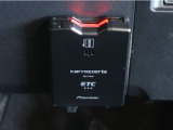 ETC車載器付きです。高速道路の料金所もスムーズに通過出来ます。