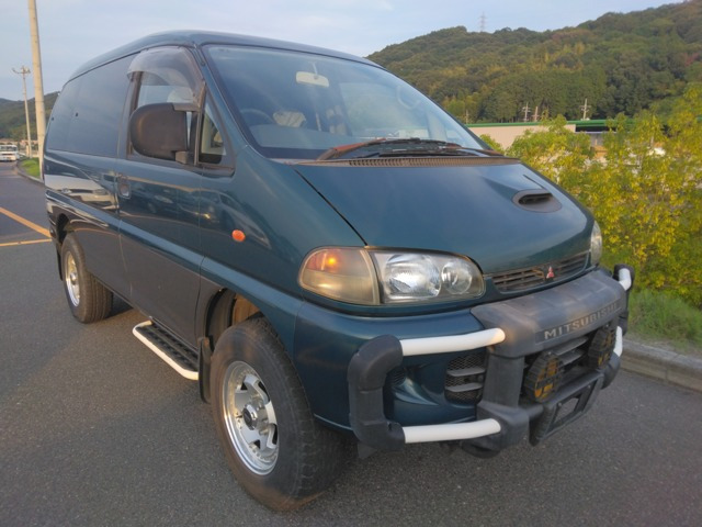 デリカスぺースギア2.8 XG ハイルーフ ディーゼル 4WDCAT 軽油 ディーゼル ターボ バンパーガー