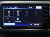 車内でCD等、様々なメディアが楽しめます。