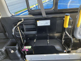 車いす収納スペースです。