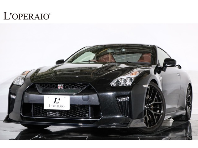 GT-R3.8 プレミアムエディション 4WD有償色 赤革 ファッショナブル内装 車高調