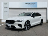 V60 Recharge Ultra T6 AWD Plug-in hybrid クリスタルホワイト 元デモカー・360°カメラ・パノラマガラスルーフ・シートヒーター・シートベンチレーション・harman/kardonサウンド・EV走行換算距離91キロ