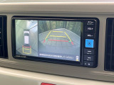 【全方位モニター】専用のカメラにより、上から見下ろしたような視点で360度クルマの周囲を確認することができます☆縦列駐車や幅寄せ時に活躍してくれます♪