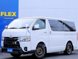 【厳選仕入れ中古】R7年式!!  ハイエースバン ダークプライムⅡ☆ 高年式・低走行車をフレックスのオリジナルパーツをふんだん使いに仕上げました♪