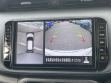 アラウンドビューモニター装備☆上から見たような画面で車庫入れも縦列駐車も安心です♪